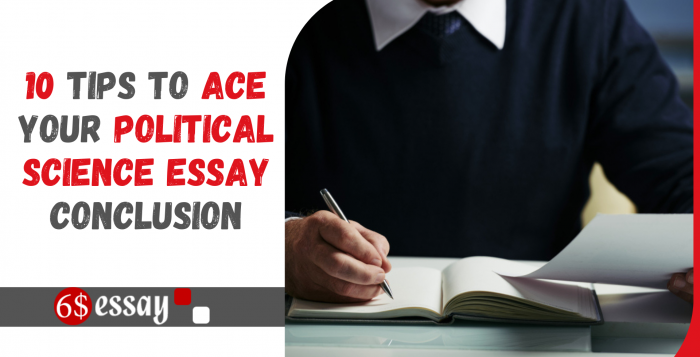 10 Tips to Ace Your Political Science Essay Conclusion